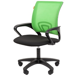 Офисное кресло CHAIRMAN 696 LT N, ткань/сетка, зеленый